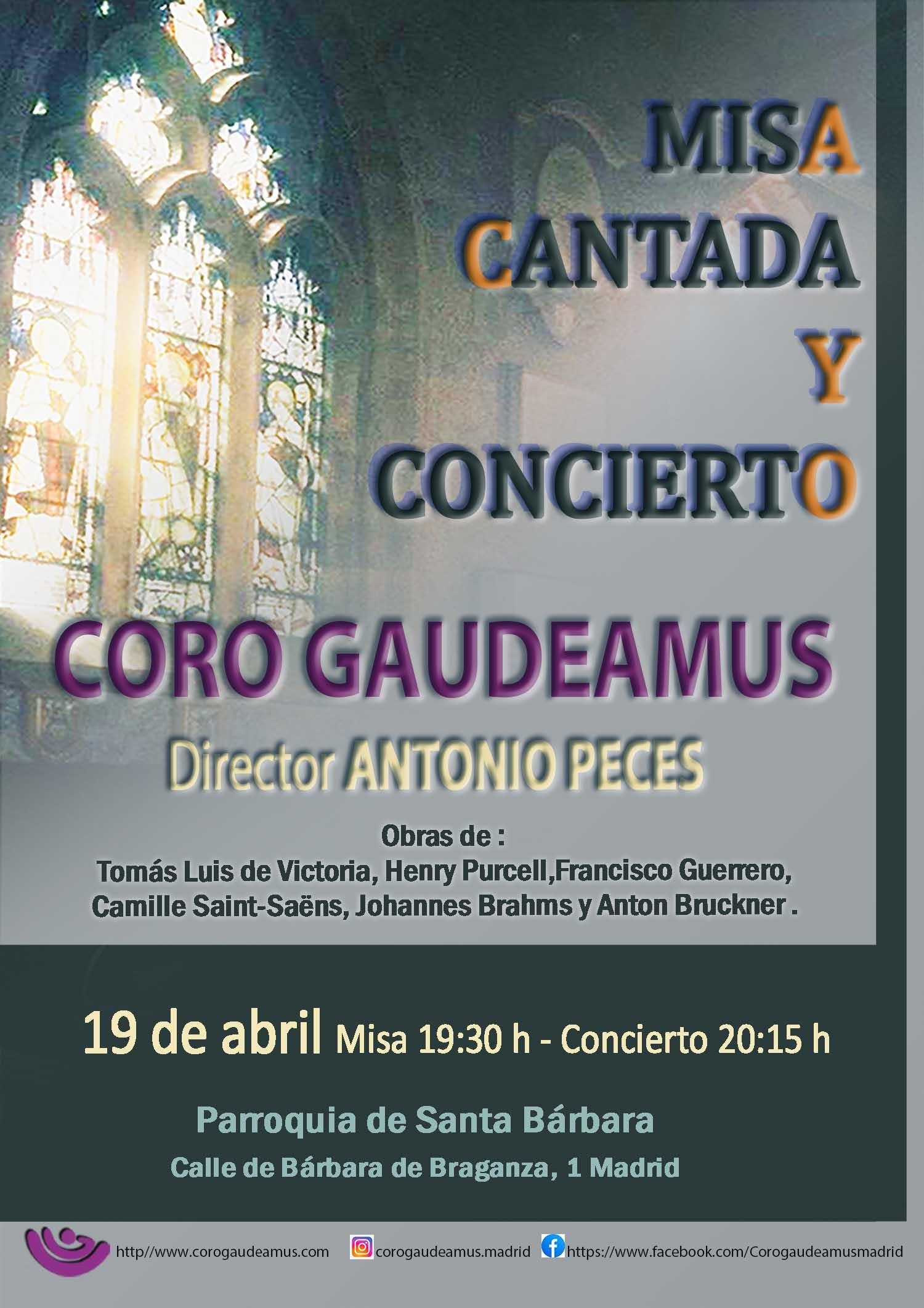 Misa y Concierto en Santa Bárbara Misa y Concierto en Santa Bárbara